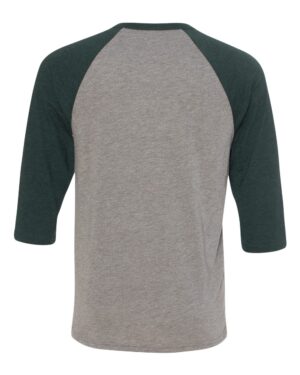 BELLA + CANVAS Unisex Three-Quarter Sleeve Baseball Tee - Image 30