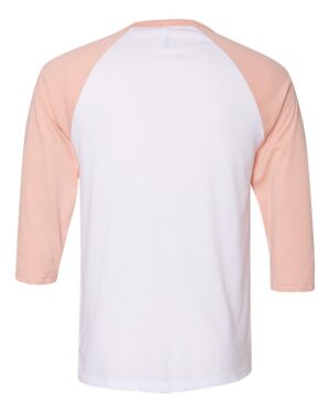 BELLA + CANVAS Unisex Three-Quarter Sleeve Baseball Tee - Image 76