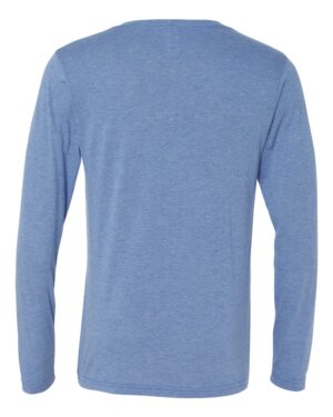 BELLA + CANVAS Unisex Long Sleeve V-Neck Tee - Image 6