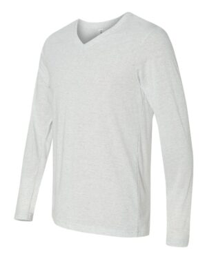 BELLA + CANVAS Unisex Long Sleeve V-Neck Tee - Image 20