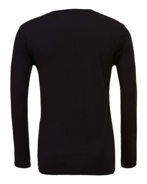 BELLA + CANVAS Unisex Long Sleeve V-Neck Tee - Image 3