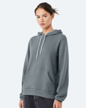 BELLA + CANVAS Unisex Sponge Fleece Hoodie Sweatshirt - Image 32