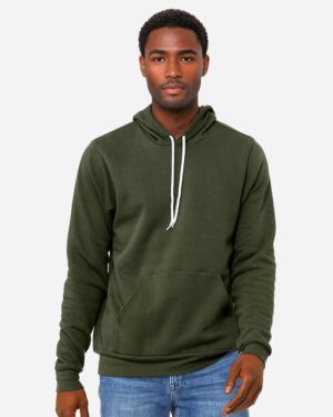 BELLA + CANVAS Unisex Sponge Fleece Hoodie Sweatshirt - Image 205