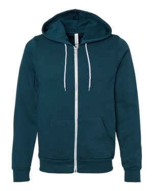 BELLA + CANVAS Unisex Sponge Fleece Full-Zip Hoodie Sweatshirt - Image 19