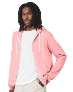 BELLA + CANVAS Unisex Sponge Fleece Full-Zip Hoodie Sweatshirt - Image 210