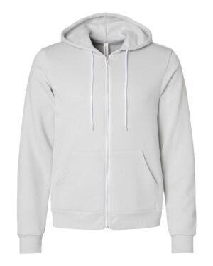 BELLA + CANVAS Unisex Sponge Fleece Full-Zip Hoodie Sweatshirt - Image 218