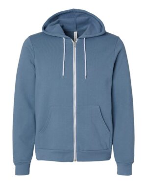 BELLA + CANVAS Unisex Sponge Fleece Full-Zip Hoodie Sweatshirt - Image 224