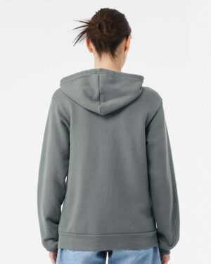 BELLA + CANVAS Unisex Sponge Fleece Full-Zip Hoodie Sweatshirt - Image 45