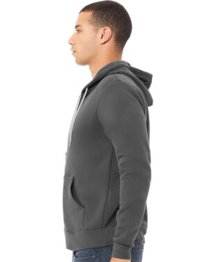 BELLA + CANVAS Unisex Sponge Fleece Full-Zip Hoodie Sweatshirt - Image 11