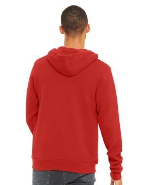 BELLA + CANVAS Unisex Sponge Fleece Full-Zip Hoodie Sweatshirt - Image 217