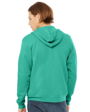 BELLA + CANVAS Unisex Sponge Fleece Full-Zip Hoodie Sweatshirt - Image 247