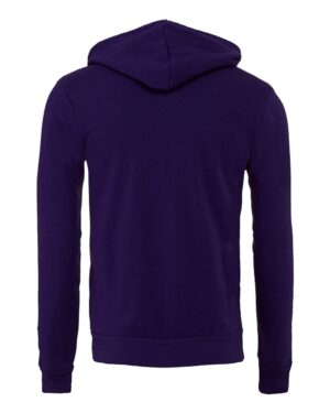 BELLA + CANVAS Unisex Sponge Fleece Full-Zip Hoodie Sweatshirt - Image 249