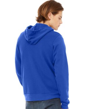 BELLA + CANVAS Unisex Sponge Fleece Full-Zip Hoodie Sweatshirt - Image 259