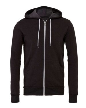 BELLA + CANVAS Unisex Sponge Fleece Full-Zip Hoodie Sweatshirt - Image 52