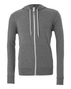 BELLA + CANVAS Unisex Sponge Fleece Full-Zip Hoodie Sweatshirt - Image 58