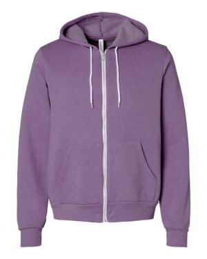 BELLA + CANVAS Unisex Sponge Fleece Full-Zip Hoodie Sweatshirt - Image 161