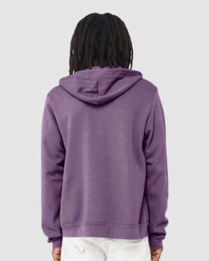 BELLA + CANVAS Unisex Sponge Fleece Full-Zip Hoodie Sweatshirt - Image 166
