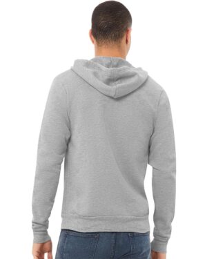 BELLA + CANVAS Unisex Sponge Fleece Full-Zip Hoodie Sweatshirt - Image 18