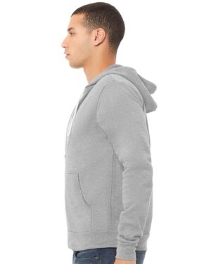 BELLA + CANVAS Unisex Sponge Fleece Full-Zip Hoodie Sweatshirt - Image 17