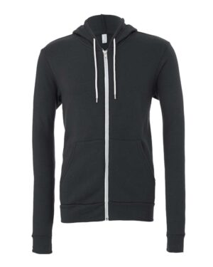 BELLA + CANVAS Unisex Sponge Fleece Full-Zip Hoodie Sweatshirt - Image 46
