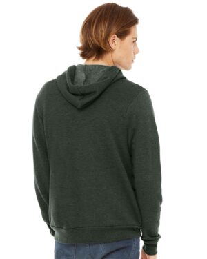 BELLA + CANVAS Unisex Sponge Fleece Full-Zip Hoodie Sweatshirt - Image 112