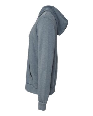 BELLA + CANVAS Unisex Sponge Fleece Full-Zip Hoodie Sweatshirt - Image 151