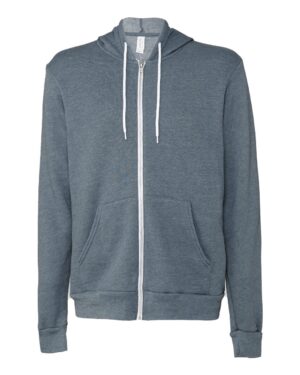 BELLA + CANVAS Unisex Sponge Fleece Full-Zip Hoodie Sweatshirt - Image 149