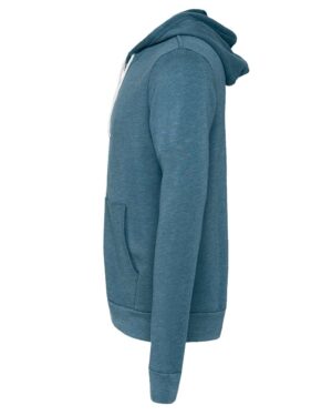 BELLA + CANVAS Unisex Sponge Fleece Full-Zip Hoodie Sweatshirt - Image 103