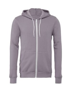 BELLA + CANVAS Unisex Sponge Fleece Full-Zip Hoodie Sweatshirt - Image 230