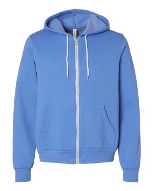 BELLA + CANVAS Unisex Sponge Fleece Full-Zip Hoodie Sweatshirt - Image 95