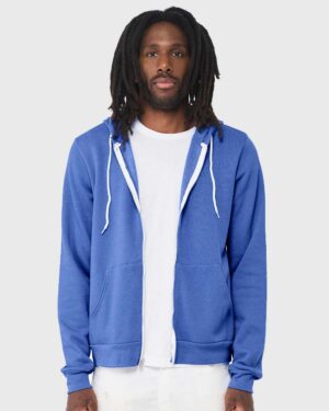 BELLA + CANVAS Unisex Sponge Fleece Full-Zip Hoodie Sweatshirt - Image 98