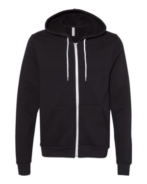 BELLA + CANVAS Unisex Sponge Fleece Full-Zip Hoodie Sweatshirt - Image 61