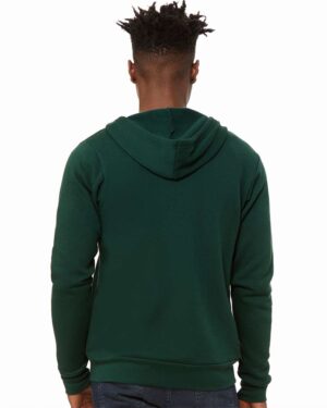 BELLA + CANVAS Unisex Sponge Fleece Full-Zip Hoodie Sweatshirt - Image 82
