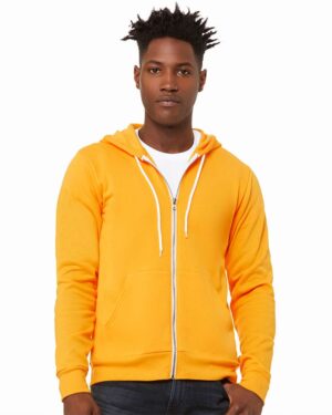 BELLA + CANVAS Unisex Sponge Fleece Full-Zip Hoodie Sweatshirt - Image 86