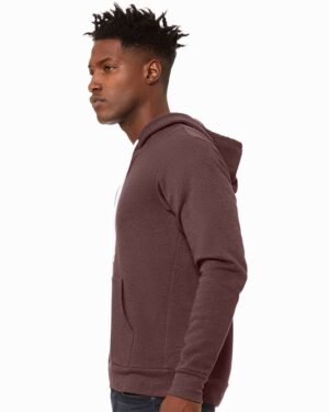 BELLA + CANVAS Unisex Sponge Fleece Full-Zip Hoodie Sweatshirt - Image 117