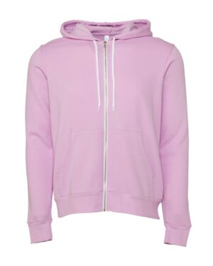 BELLA + CANVAS Unisex Sponge Fleece Full-Zip Hoodie Sweatshirt - Image 173