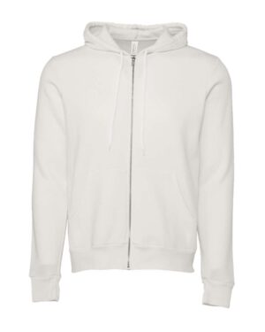 BELLA + CANVAS Unisex Sponge Fleece Full-Zip Hoodie Sweatshirt - Image 272