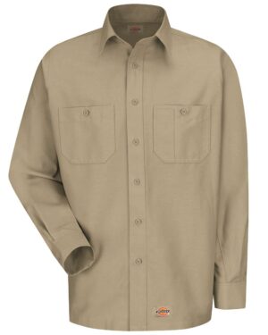 Dickies Men's Long Sleeve Work Shirt - Image 5