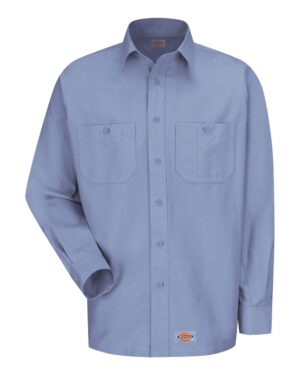 Dickies Men's Tall Long Sleeve Work Shirt - Image 7