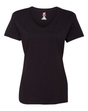 Hanes Women's Perfect-T V-Neck T-Shirt - Image 8
