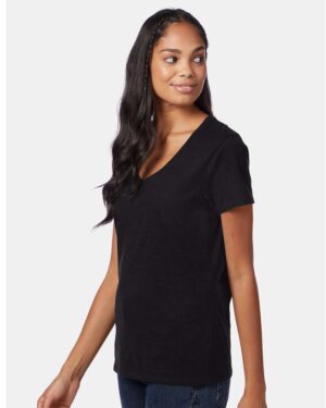 Hanes Women's Perfect-T V-Neck T-Shirt - Image 12