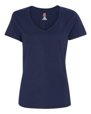 Hanes Women's Perfect-T V-Neck T-Shirt - Image 43