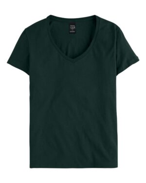 Hanes Women's Perfect-T V-Neck T-Shirt - Image 20