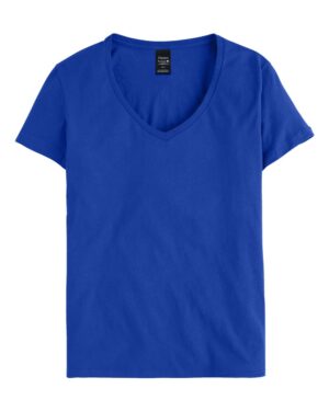 Hanes Women's Perfect-T V-Neck T-Shirt - Image 25