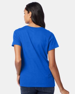 Hanes Women's Perfect-T V-Neck T-Shirt - Image 28