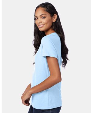 Hanes Women's Perfect-T V-Neck T-Shirt - Image 31