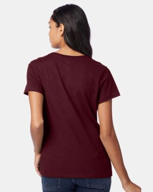 Hanes Women's Perfect-T V-Neck T-Shirt - Image 42