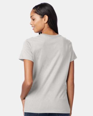 Hanes Women's Perfect-T V-Neck T-Shirt - Image 4