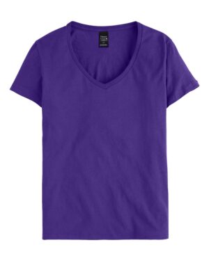 Hanes Women's Perfect-T V-Neck T-Shirt - Image 49