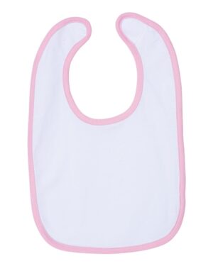 Rabbit Skins Infant Contrast Trim Premium Jersey Bib - Image 23